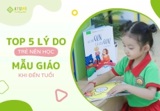 ​​​​​​​TOP 5 LÝ DO TRẺ NÊN HỌC MẪU GIÁO KHI ĐẾN TUỔI